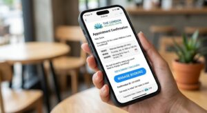 An Example Of A Professional And Clear Automated Email Confirmation Sent To A Salon Client.